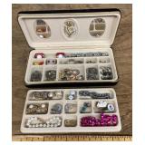 Jewelry tray and costume jewelry