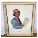 American Heritage Se-Quo-Yah print