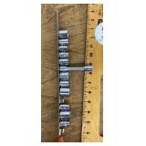 Set of 1/2" drive Craftsman sockets