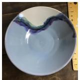Signed studio pottery bowl