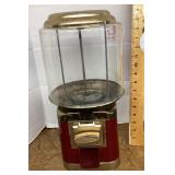 Vintage 25 cent gumball machine