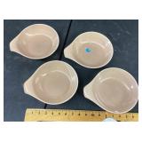 4 Russel Wright bowls