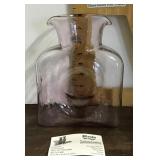 Blenko Glass water pitcher