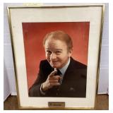 14x19 Framed photo of Red Buttons