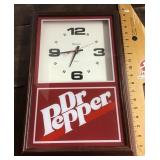Dr. Pepper quartz clock