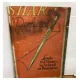 Eversharp Perfected Pencil cardboard ad