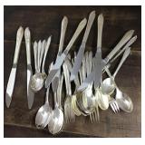 Silverplate flatware