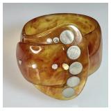 Vintage Lucite bracelet