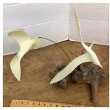 John Perry seagulls sculpture