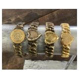 4 gold filled sweetheart bracelets