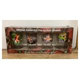 Tilted Kilt pin-up pint glasses set of 4