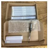 Square hole drill set