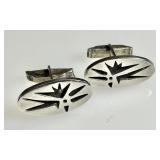 Romero Taxco Mexico sterling cufflinks