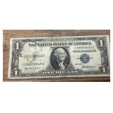 1935 F $1 silver certificate