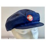 Chinese Chairman Mao hat with pin