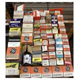 Lot of radio and TV tubes