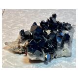 Natural smoky quartz crystal cluster