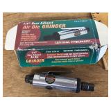 Central Pneumatic 1/4" grinder with rear exhaust