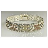Milor tri-color sterling silver bracelet