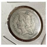 1866 3-cent piece