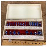 Router bits in box