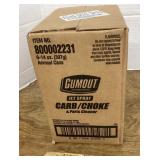 NEW case of Gumout jet spray carb & parts cleaner