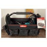 Open top Hyper Tough tool tote with contents