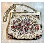 Vintage brocade purse