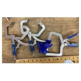 3 Kreg hand clamps