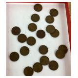 1920s & 1930s Denver Mint wheat pennies