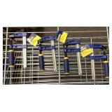 4 NEW Irwin 4" bar clamps