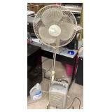 Floor fan & portable heater