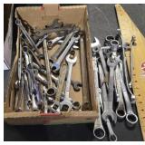 Large lot of wrenches