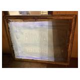 Wooden silkscreen frame 58" x 51"