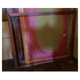 Wooden silkscreen frame