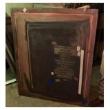 Wood silkscreen frame 44" x 50ï¿½