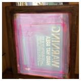 Wooden silkscreen frame 51" x 59ï¿½