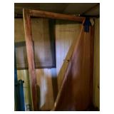 Wooden silkscreen frame