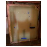 Wooden silkscreen frame 55" x 67ï¿½