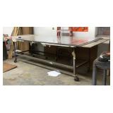 Worktable on casters --table ONLY