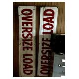 15 Oversize Load vinyl banners