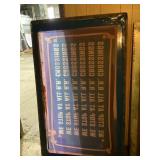 Wooden silkscreen frame 42" x 70ï¿½