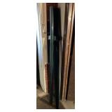 Eight 13 gauge T-posts -- 6 ft long