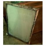 Wood silkscreen frame 30" x 40ï¿½