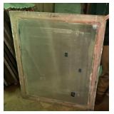 Wood silkscreen frame 44" x 50ï¿½