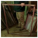 Wood silkscreen frame 44" x 50ï¿½