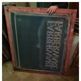 Wood silkscreen frame 44" x 50ï¿½