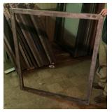 Wood silkscreen frame 44" x 50ï¿½