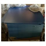 Blue aluminum sheeting