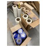 Tape and plastic wrap